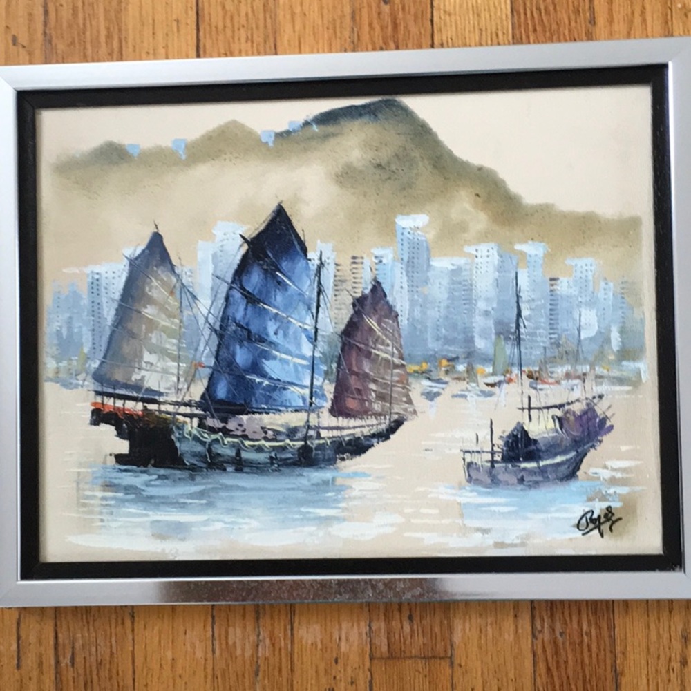 Original Painting “Hong Kong.”